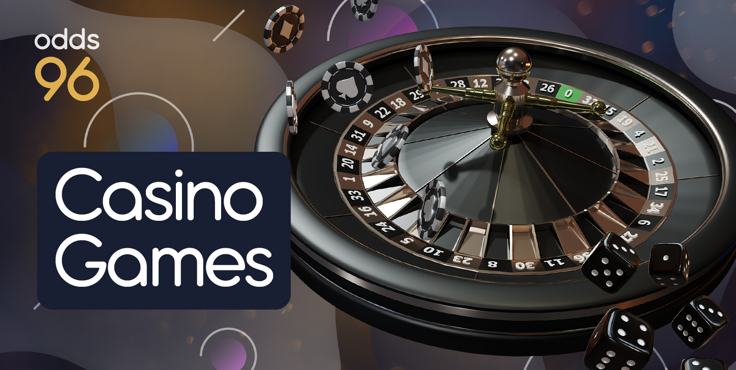 Which online casino games can Odds96 users play through the app