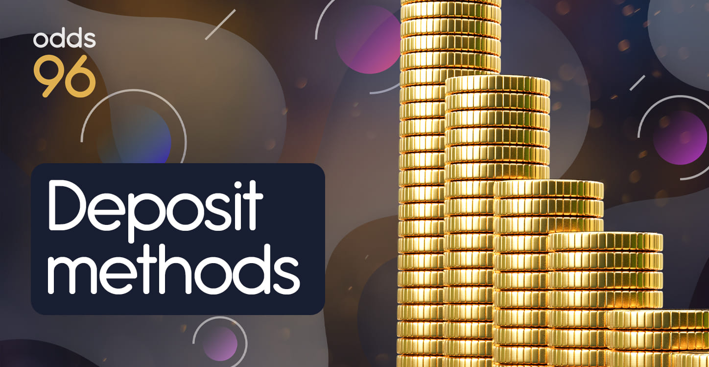 What deposit methods are available to users from India on Odds96