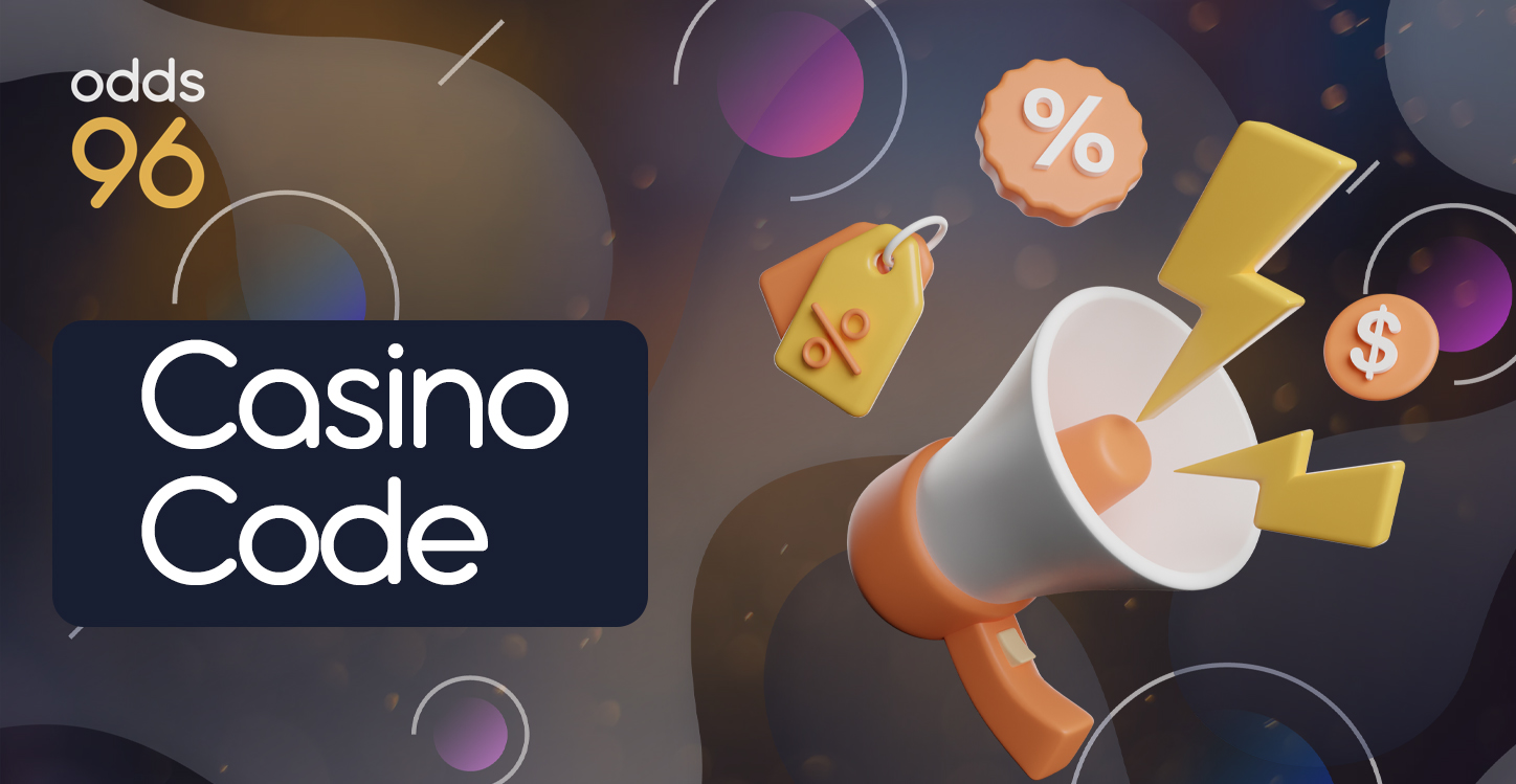 Activate promo code for online casino at Odds96